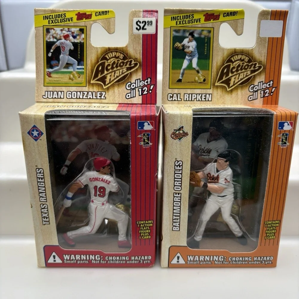 1999 Topps Action Flats Baseball Complete Set 12 Orig Box Jeter Bonds‎ Griffey - Picture 12 of 16